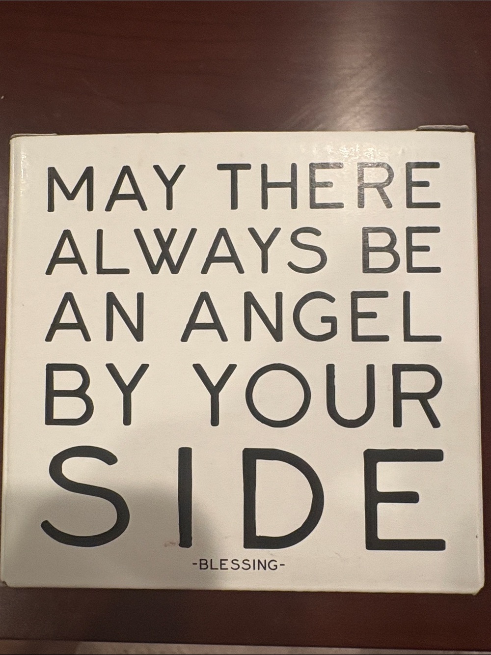 “May There Always Be An Angel By Your Side” -Blessing- MUG